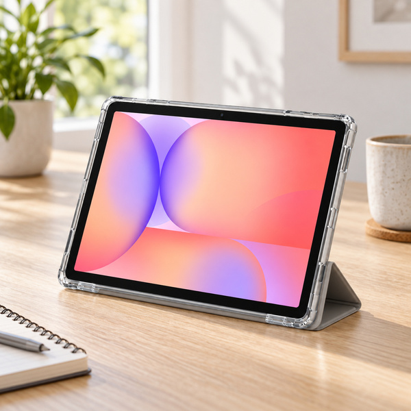 Etui do Galaxy Tab S10 Lite 10.9/ S10 FE/ S9 FE/ S9/ S8 z miejscem na rysik - szare