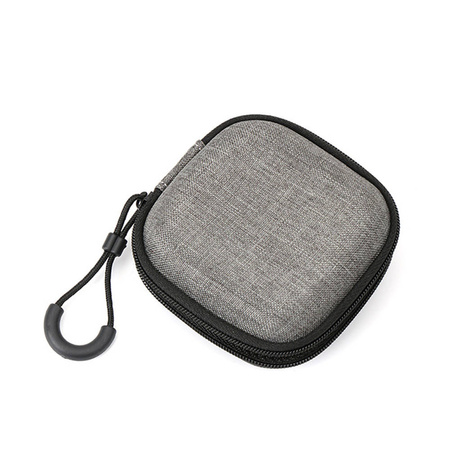 Universal hard case for headphones square (Gray)