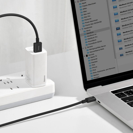 Baseus Superior kábel USB Typ C 66 W Huawei SuperCharge Scp 1 m