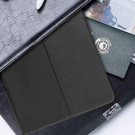 Smart magnetic case for Lenovo Tab Plus TB351FU (Black)