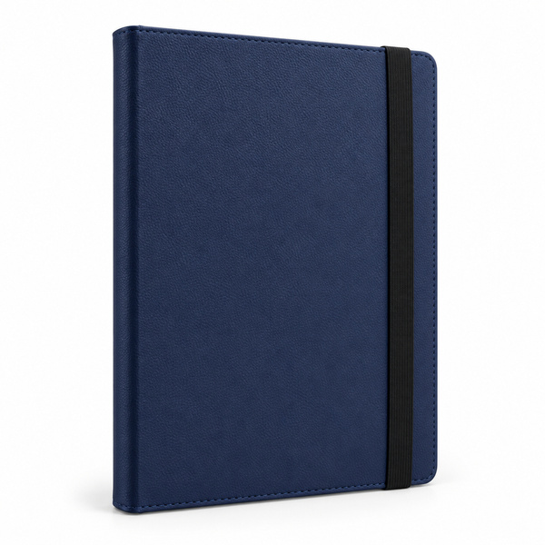 Etui obrotowe do Xiaomi Pad 7 / 7 PRO / Pad 8 / 8 PRO / Pad 9 z klapką - granatowe