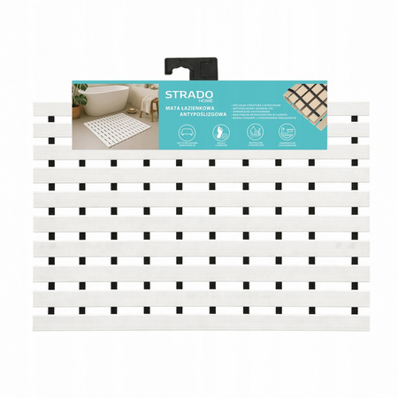 STRADO bathroom non-slip mat for shower wading pool sauna 43x61cm