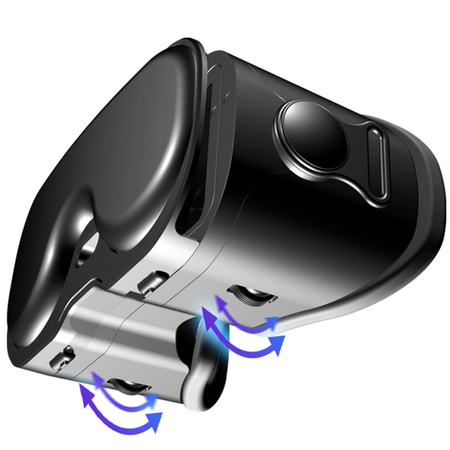 Okuliare VR na telefón Vrg Q8 Virtuálna Realita 3D Okuliare Gry Filmy