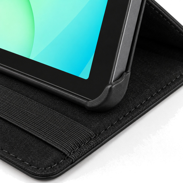 Etui obrotowe do Samsung Galaxy Tab A11 X135/ X133 A9 SM-X115/X110 - czarne