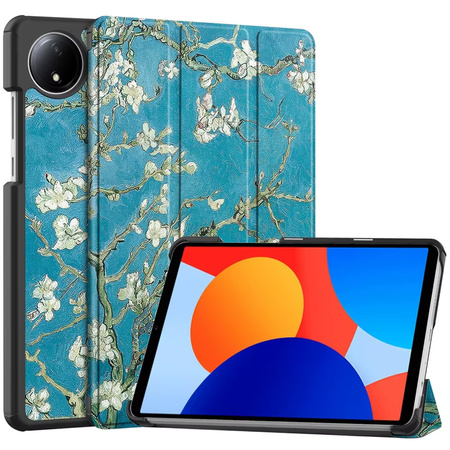 Puzdro grafické s klapkou na Xiaomi Redmi Pad SE 8.7 2024 / Redmi Pad - ochranné so stojanom