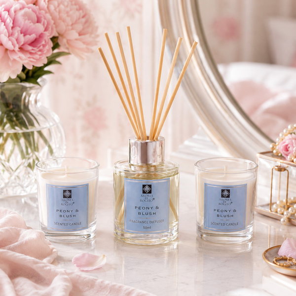 Zestaw Dyfuzorów zapachowych Peony & Blush