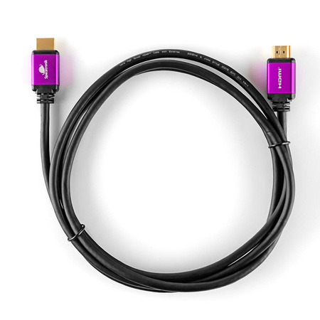 Certyfikowany kabel HDMI 2.1 4K 120Hz 8K 60Hz Spacetronik Premium 1,5m