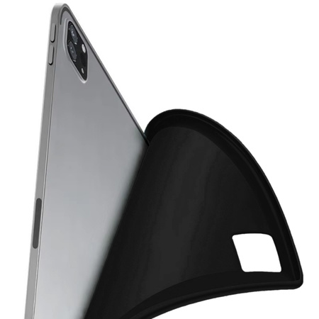 Etui z klawiaturą do iPad Pro 11 Gen 5 2024 / A2836 A2837 A300, czarne - ochronne z podstawką