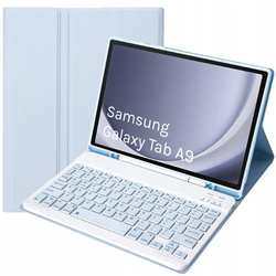 Etui z klawiaturą Bluetooth do Samsung Galaxy Tab A9 8.7 CFX110 (Niebieskie)