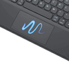 Bluetooth touchpad keyboard case for Samsung Galaxy Tab A9 8.7 CFX110 (Black)