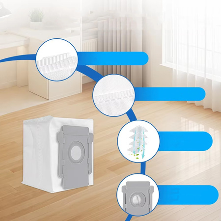 Zestaw worki filtry HEPA szczotki iRobot ROOMBA i7 i3 j7 E7 E5 i6 i5 26 el.