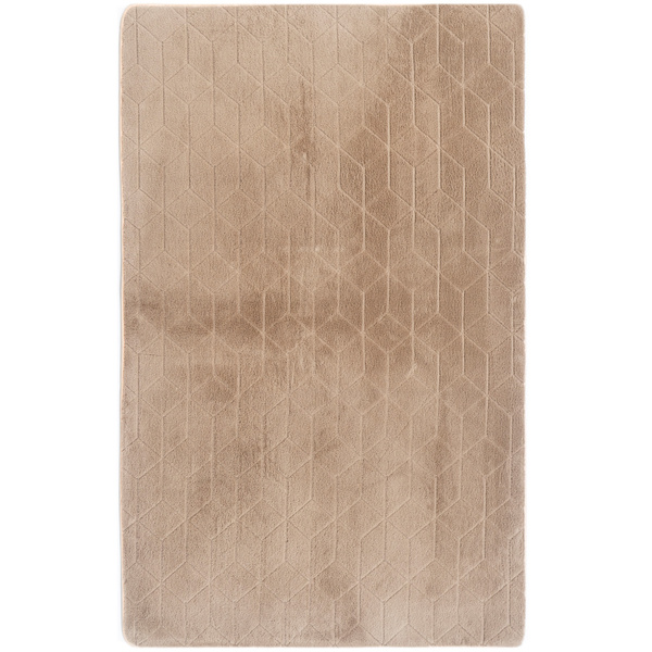 STRADO Rabbit 3D plush soft like rabbit anti-slip carpet 160x220 Beige