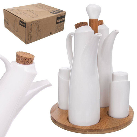 ORION Container for salt pepper dispenser for olive oil vinegar