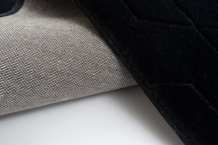 Dywan STRADO Rabbit 3D pluszowy miękki jak królik 160x220 Black