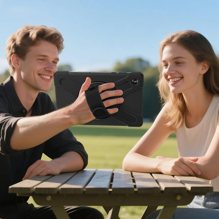 Etui do Samsung Galaxy Tab A9 Plus Pancerne z uchwytem