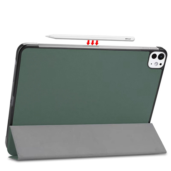Smart Case for iPad Pro 11th Gen. 5 2024 (Green)