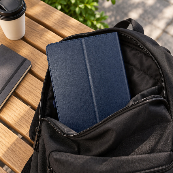 Etui obrotowe do Apple iPad 10.9 2022 gen 10 iPad 11 A16 2025 gen 11 - granatowe