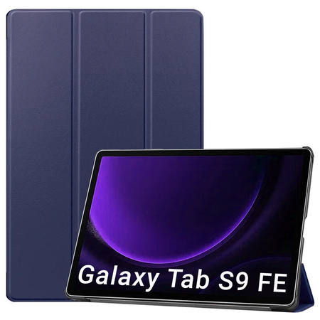 Puzdro Smart na Samsung Galaxy Tab S9 / S10 FE 10.9 SM / Galaxy Tab S9 FE 10.9 2023 / S10 FE 2025, tmavomodré - ochranné