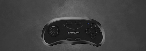 Zestaw Okulary gogle 3D VR 360 Shinecon G06 2019 + Gamepad - do smartfona