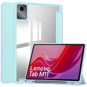 Smart Crystal Case for Lenovo Tab M11 TB330FU 10.95" (Blue)