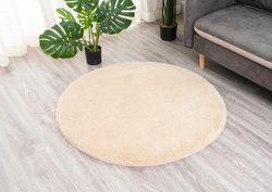 Alpaca Strado 120x120 round carpet - AlpaBeige