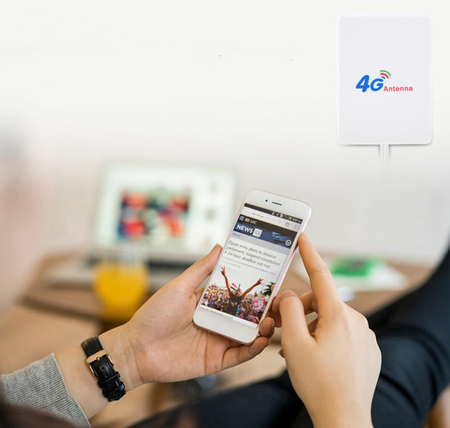 Antena 28 dBi na Router 4G Lte Huawei B593 Zte Sma kábel 1,9m 50W - na televízor, digitálna