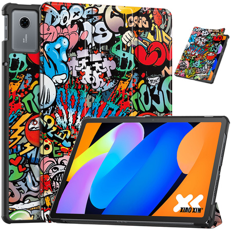 Etui GRAFICZNE do Lenovo Idea Tab 11" ZAFR0378PL TB336FU TB336ZU z klapką