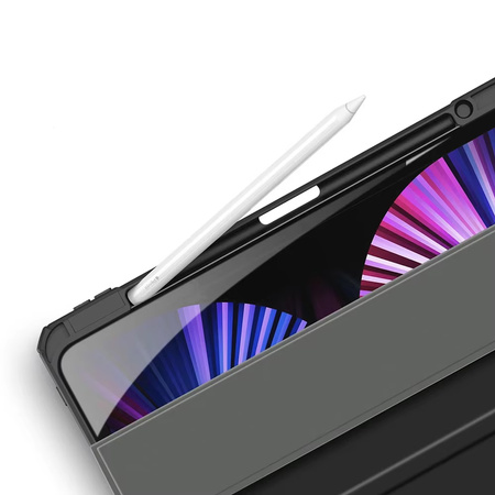 Hard Crystal Case for iPad Air 13th Gen. 6 2024 (Black)