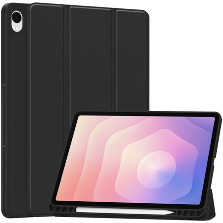 Puzdro Smart Pencil na Samsung Galaxy Tab S11 11 SM SMX736 s klapkou, čierne - ochranné