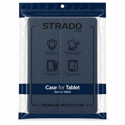 Etui z klapką do Apple iPad Air 11 M4 M3 M2 2026/ 25/ 24 gen. 8/ 7/ 6 - granatowe