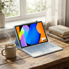 Etui z klawiaturą do Lenovo Idea Tab 11 2025, niebieskie - ochronne z podstawką