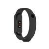 Remienok silikónový na Xiaomi Mi Band 7, čierny - vymeniteľný, pohodlný na každý deň