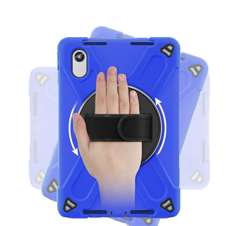 Armored case with strap for Lenovo Tab M11 TB330FU 10.95" (Navy blue)