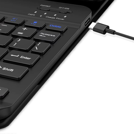 Etui z magnetyczną klawiaturą Bluetooth do Lenovo K11 Plus TB352FU (Czarne)