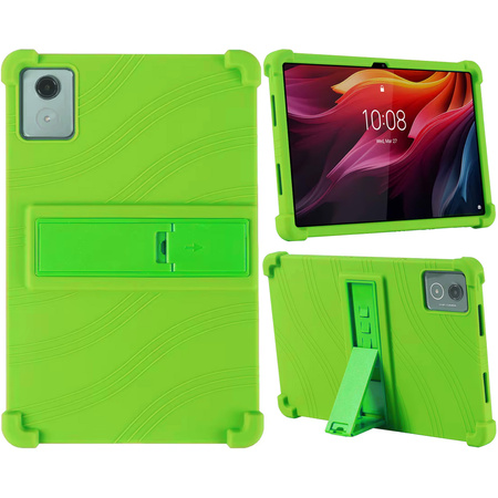 Puzdro pancierové Armor na Lenovo Tab K11 Plus 11.45 / Lenovo K11 Plus 2024 / K11 Plus, zelené - ochranné so stojanom
