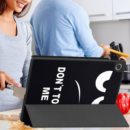 Puzdro grafické na Lenovo Tab 10.1 2025 s klapkou - ochranné so stojanom
