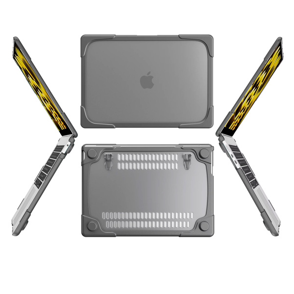 Puzdro na MacBook Air 13 M2 2022 / MacBook Air 13 M2 M3 2024 / MacBook Air 13 M2 M4 2025 / M5 2026 Rugged matné - ochranné