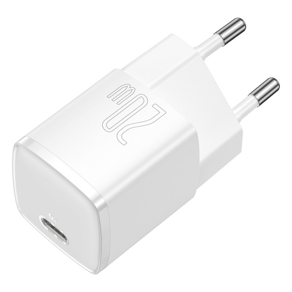 Ładowarka sieciowa Baseus Cube 20W USB-C - biała