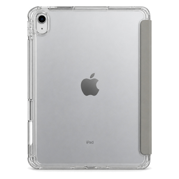 	Etui Crystal do Apple iPad 10.9 10 2022 / iPad 11 A16 2025 Gen 10 11, szare - ochronne z podstawką
