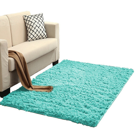 Shaggy Strado room carpet 160x220 TurquoiseSea (Turquoise)