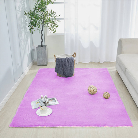 Koberec Rabbit 140x200 cm, fialový Lavender - mäkký do obývačky a spálne