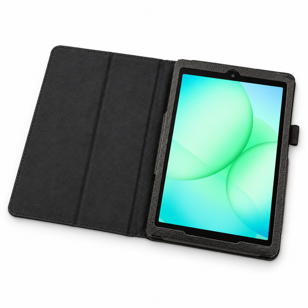 Etui Slim z klapką do Galaxy Tab A11 X135/ X133 A9 SM-X115/ X110 - czarne