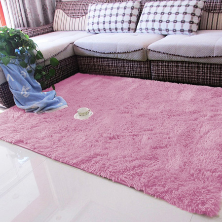 Shaggy Strado room carpet 140x200 PinkPanther (Pink)