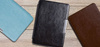 Etui Smart Skóra do Kindle Paperwhite 1 2 3, granatowe - ochronne z podstawką, dostęp do portów i przycisków