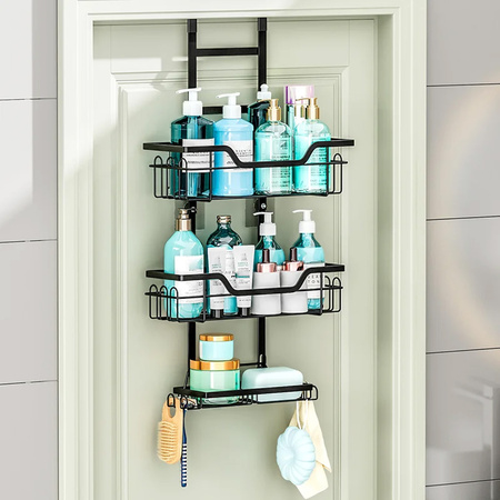 Strado Bathroom shelf hanging on glass