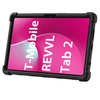 Etui Armor do T-Mobile T Tablet 2 10.1 5G 2025 pancerne, czarne - ochronne z podstawką