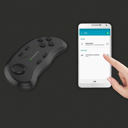 Pilot controller gamepad do urządzeń mobilnych Bluetooth VR Shinecon B01 