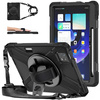 Etui pancerne Armor pasek do Xiaomi Mi Pad 6 / 6 Pro 2023 / 6 Pro, czarne - ochronne z podstawką