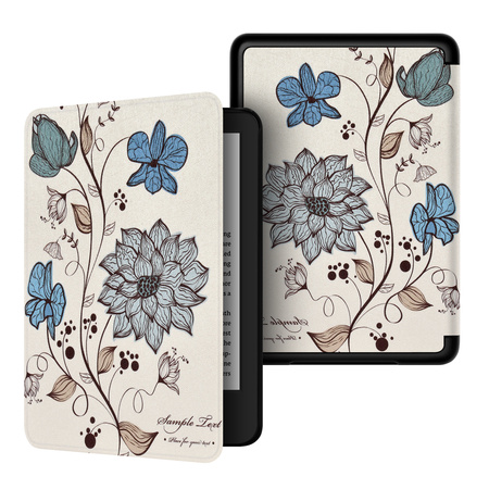 Etui Graphic Kindle Paperwhite 6/ Colorsoft/ Signature Edition- Floral
