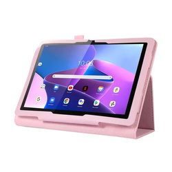 Etui do Lenovo Tab 10.1 2025 TB311FU TB311XU ZAEH0040PL z klapką - różowe
